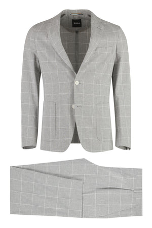 Blend cotton two-pieces suit-0